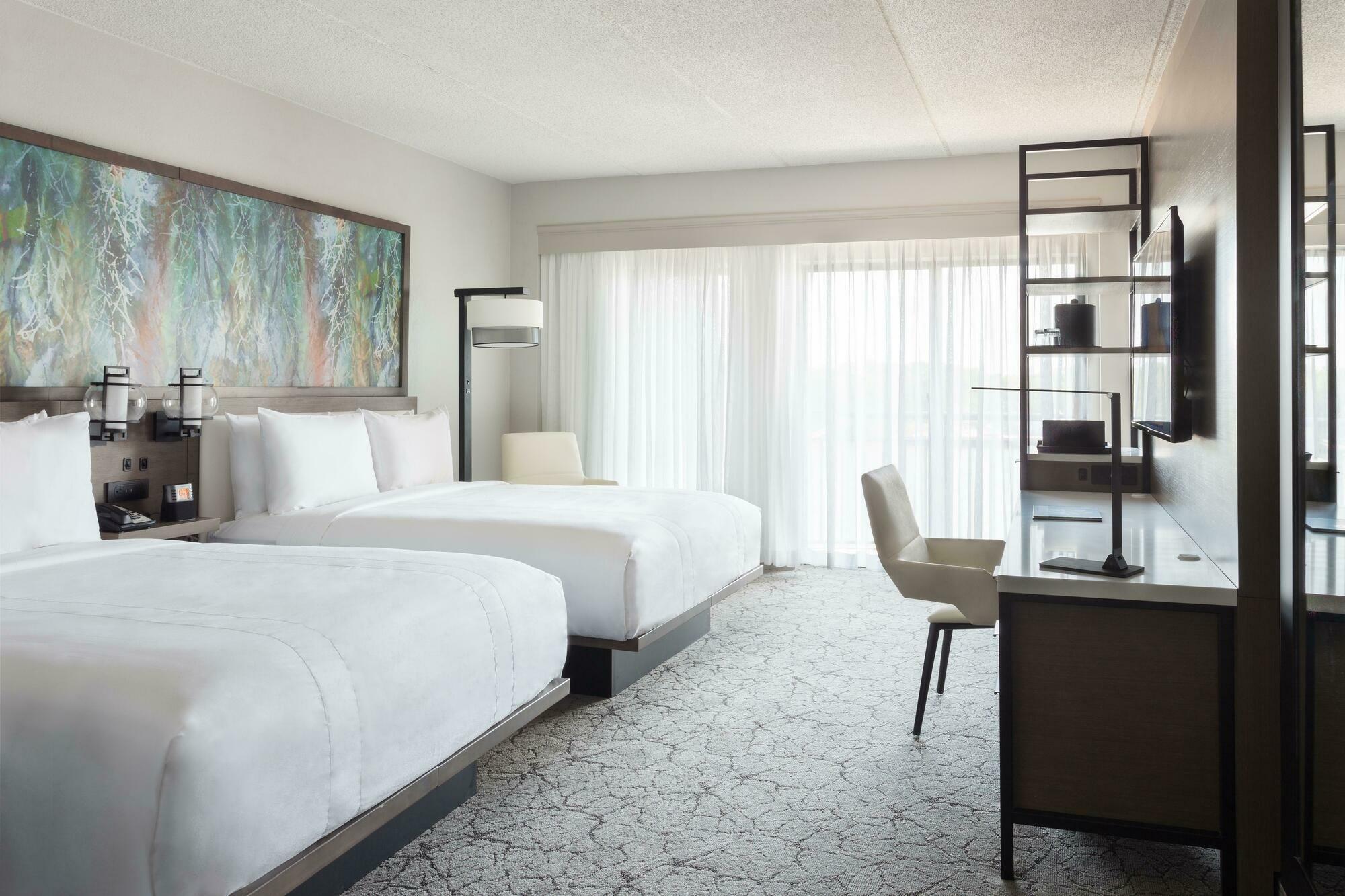 Queen Room with Two Queen Beds with River View