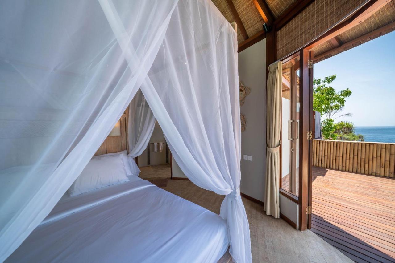Villa Klyfokoko mit 2 Schlafzimmern, Meerblick und eigenem Pool