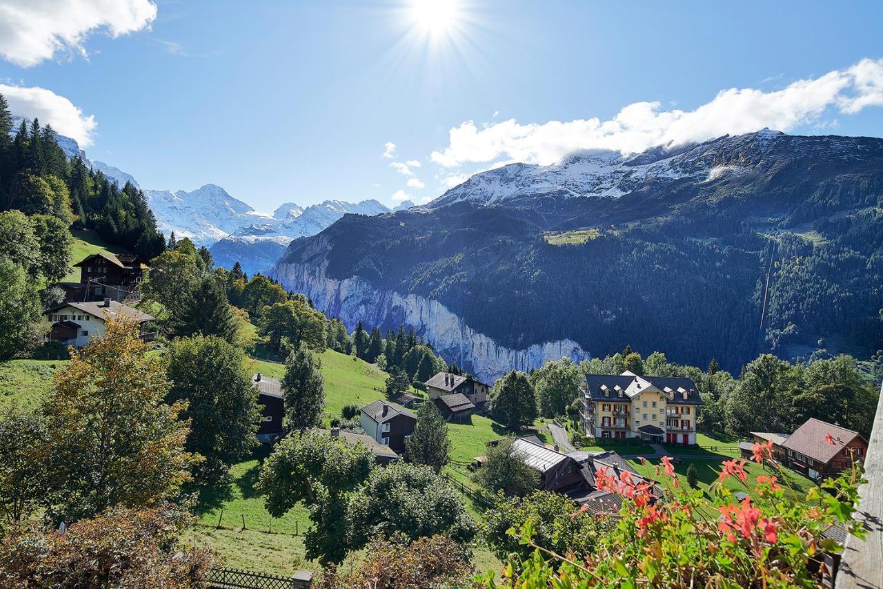 Apartment für 4 Personen mit Bergblick