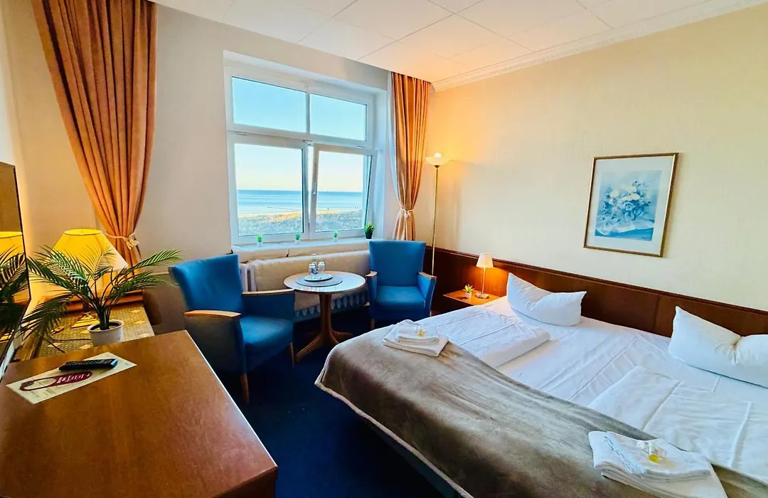 Sanddorn, Kur- und Ferienhotel, Direkte Strandlage, Meerblick, Fahrstuhl, Parkplatz-1