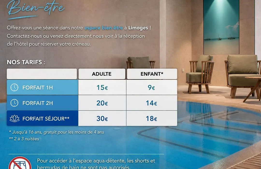 Brit Hotel Limoges Centre Gare - ex hôtel Jeanne d'Arc-1