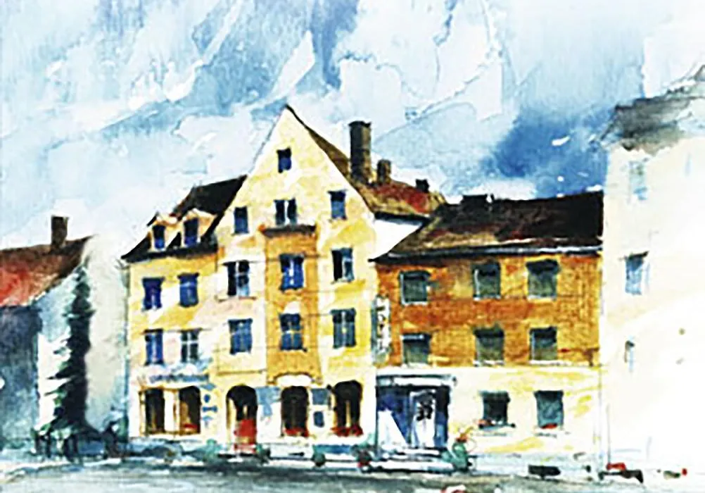 Hotel Augsburg Goldener Falke-1