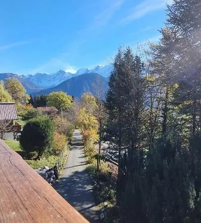 Mont Bivouac, chambre,entrée et Sdb privée,balcon vue MtBlanc-2