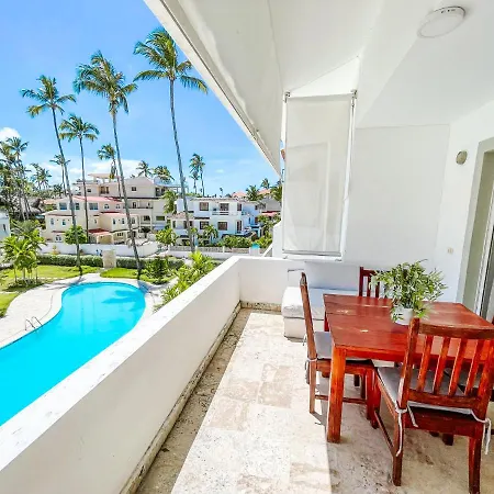 Vacation Villas & Apartments Long Term Rentals Bavaro Los Corales Wifi Bbq-3