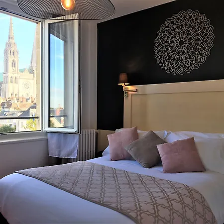 Hôtel Le Boeuf Couronné Chartres - Logis Hotels-3
