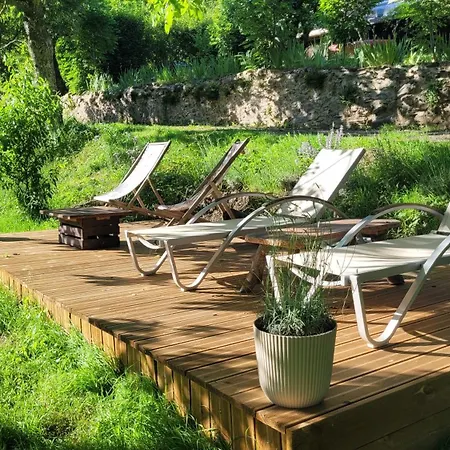 Le Manoir des Pélies Gîte et Chambres d'hôtes de charme à 6kms de Conques Spa, Piscine, Rivière, Thermes de Cransac-3