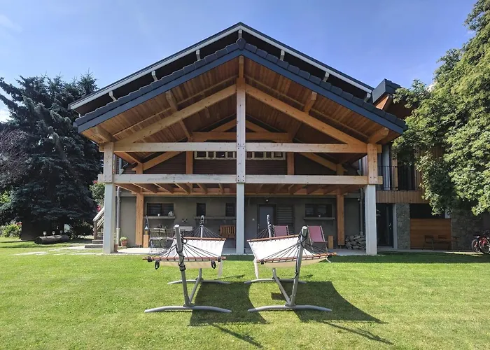 Chalet Les Cols - Chambres avec terrasse&jardin - proche de la nouvelle gare Saint-Jean-de-Maurienne