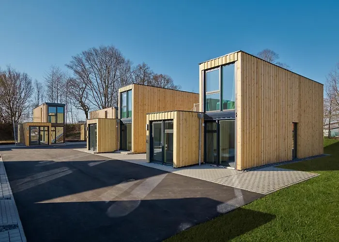 Modern ausgebauter Überseecontainer als Tiny House Wertheim