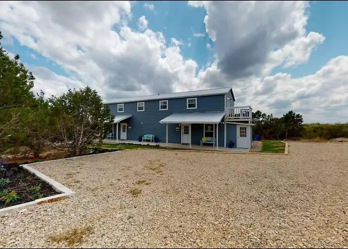 Blue Oasis In The Hill Country