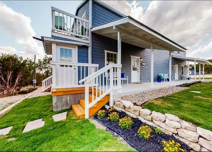 Blue Retreat In The Hill Country