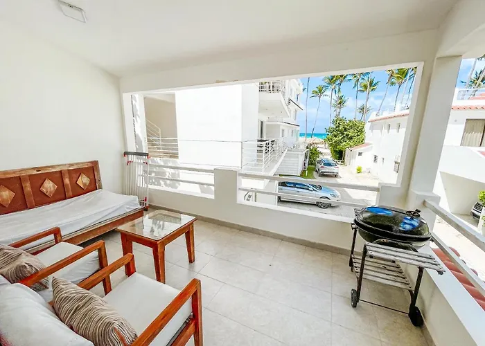 Vacation Villas & Apartments Long Term Rentals Bavaro Los Corales Wifi Bbq
