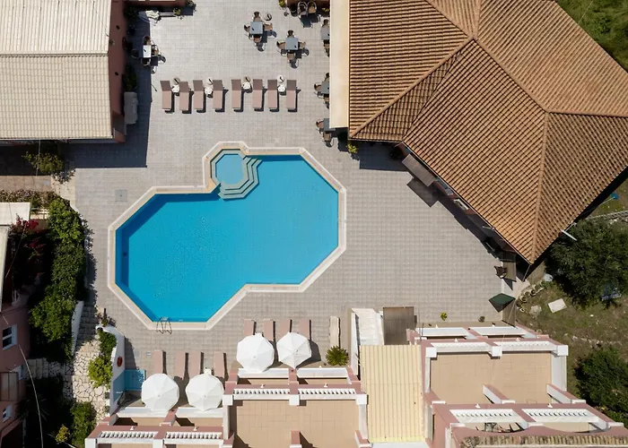 Paradiso Hotel Corfu Sea View Apartments With Pool In Ipsos