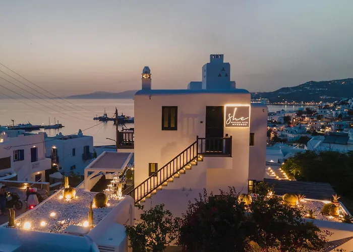 She Mykonos Boutique Hotel Mykonos Town
