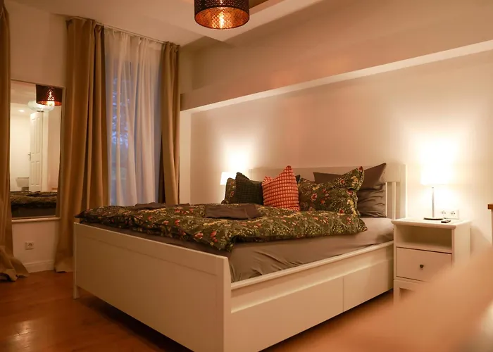 Boutique Hotel Pension Luisengrün Küche 1Gbs WLAN Netflix Disney MagentaTV Chemnitz