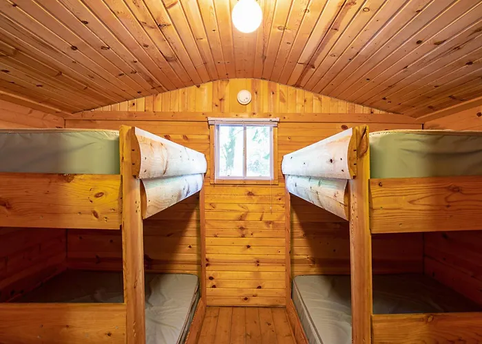 Plymouth Rock Camping Resort Basic Cabin Elkhart Lake