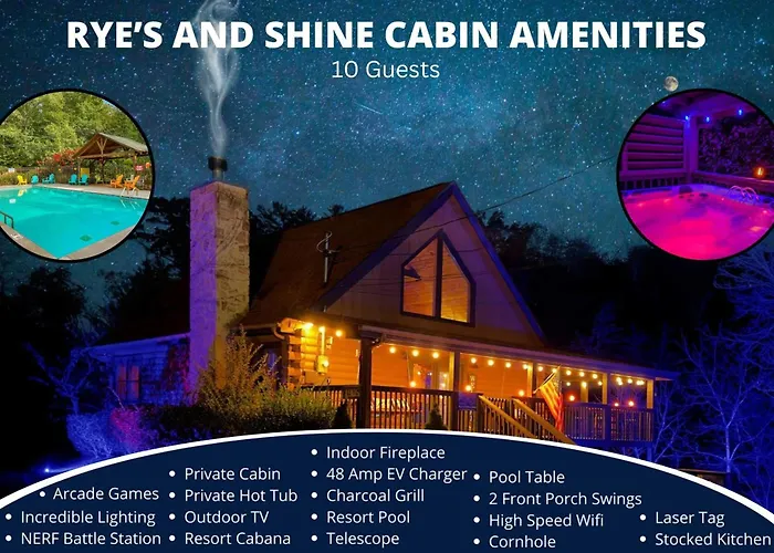 Ryes And Shine Bootlegger'S Cabin! Hot Tub* Pool* Arcade* Billiards *Ev * Pet Friendly Sevierville
