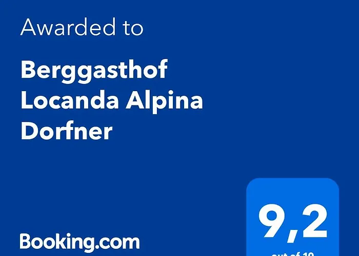Berggasthof Locanda Alpina Dorfner Montagna 