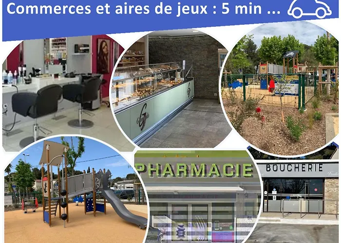 Chambre privée, piscine, pool house, cuisine d'été La Ciotat