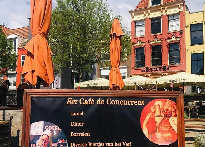 Slapen bij Café de Concurrent Hotel Vlissingen