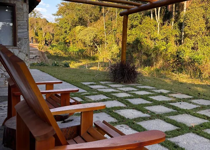 Casa Di Pedra Com Linda Vista Para Natureza - Miguel Pereira