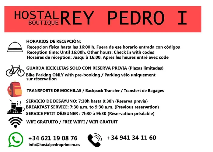 Hostal Rey Pedro I Santo Domingo De La Calzada