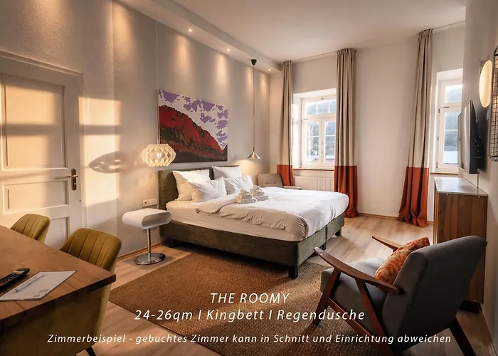 Hotel The Townhouse Ruhpolding - Individual Design & Casual Concept - Chiemgau Karte