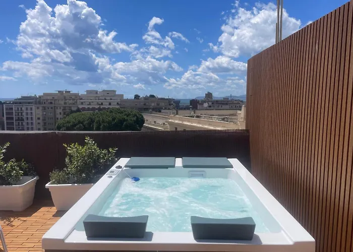Hotel Bluemoon Sardinia Roof Garden Jacuzzi Cagliari