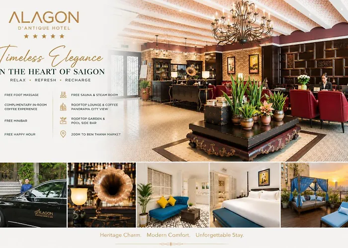 Alagon D'Antique Boutique Hotel & Spa Ho Chi Minh-stad