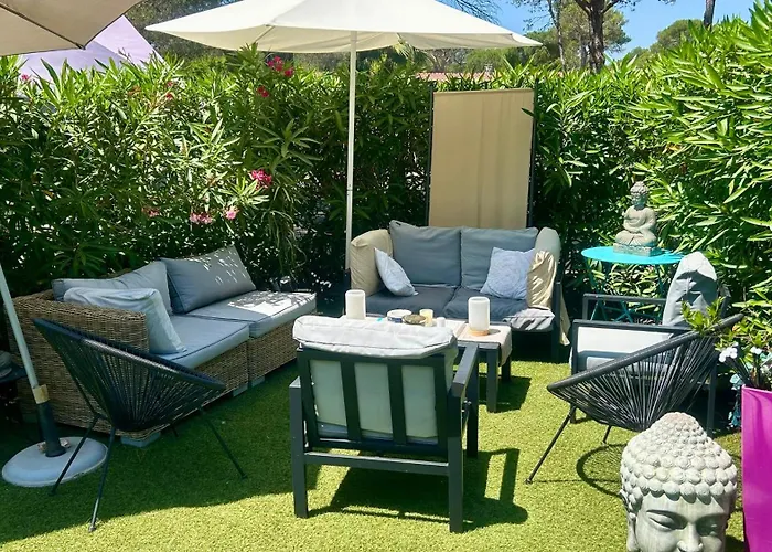 Bungalow de luxe de 60m2 dans camping 5 étoiles