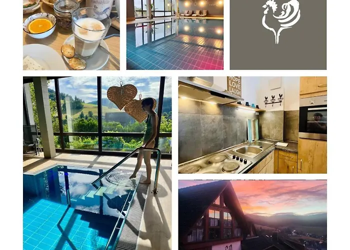 B&B Apart Hotel Goldener Hahn - Hygge Pool & Sauna