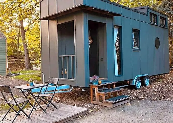 Tiny House Bigge im PIER9 Tiny House Hotel