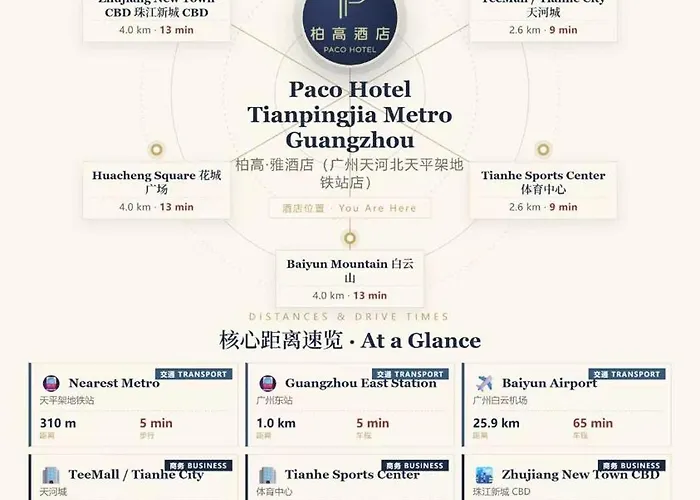 Paco Hotel Tianpingjia Metro Guangzhou