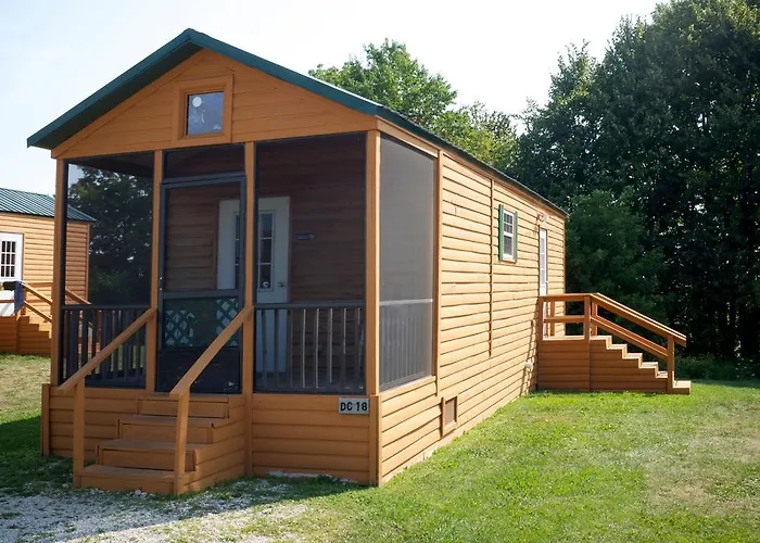 Plymouth Rock Camping Resort Deluxe Cabin 15 Elkhart Lake
