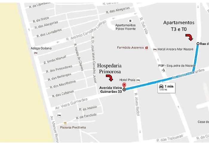 Hospedaria A Primorosa Nazaré