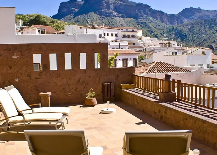 Hotel Rural Fonda de la Tea THE BEST LOCATION AND THE BEST VIEWS Tejeda 